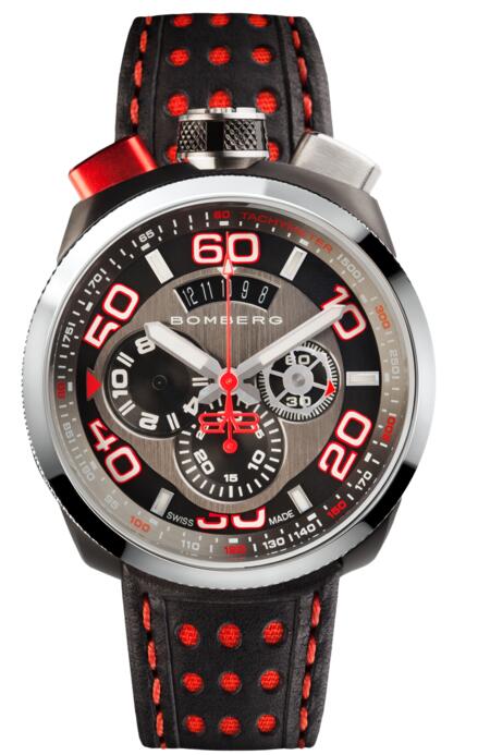 Bomberg Bolt-68 BS45CHSP.011.3 Quartz Chronograph Mens Watch replica